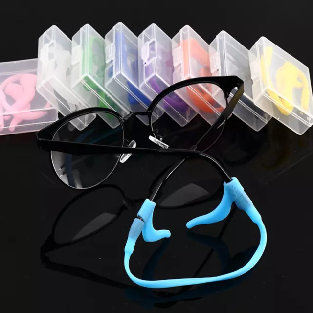 Kids Children Eyeglass Lanyard Glasses Strap Silicone Glasses Chain Ear Hooks