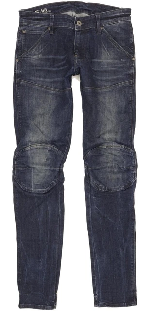 Jean G-Star Scutar 3D Slim Tapered Homme - Taille W32/L34 Gris, Extensible, Occasion Parfait État