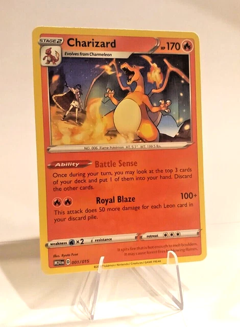 CHARIZARD 2025 McDonald’s Happy Meal Pokemon 001/015 £1.67 PicClick UK