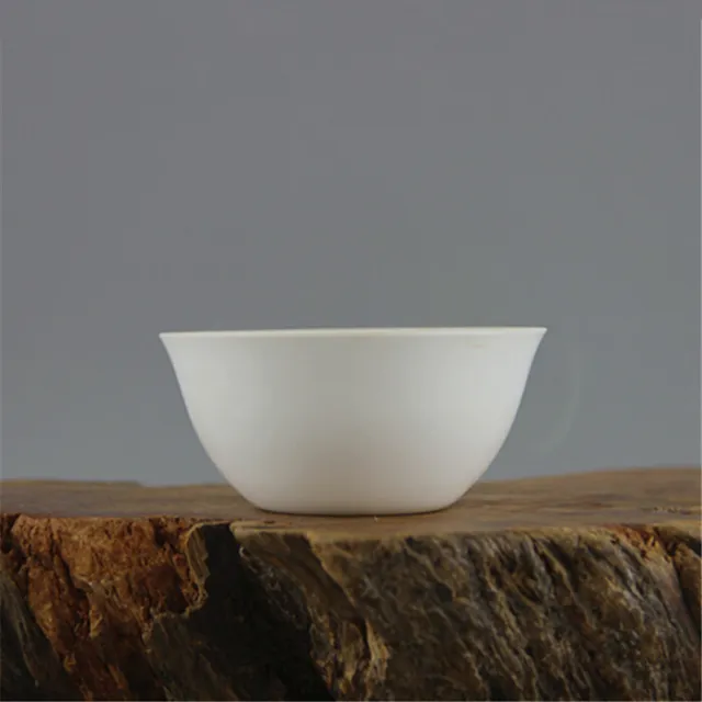 3.18”China Porcelain Ming Chenghua Sweet White Porcelain Dragon Phoenix Tea Cups