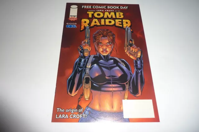 TOMB RAIDER FCBD Free Comic Book Day 1 2002 Lara Croft Origin EIDOS CORE NM