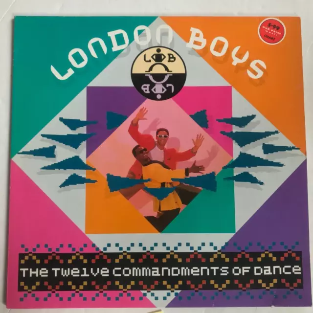 LONDON BOYS - The Twelve Commandments Of Dance  Vinyl LP Album 1989 ( Requiem )