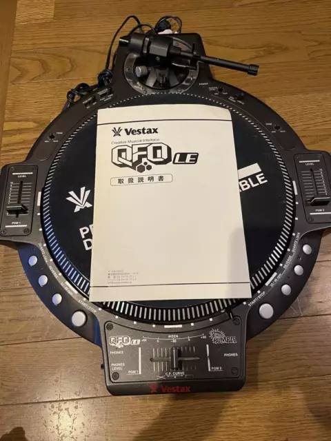 Vestax QFO LE Turntable/mixer DJ Equipment Used F/S Japan