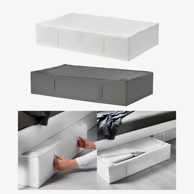 IKEA SKUBB MULTIUSE Under Bed Wardrobe Storage Case Box Grey White