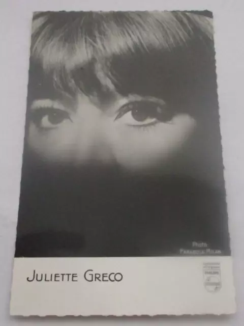 Cpsm Artistes Et Personnalités Actrice Juliette Greco