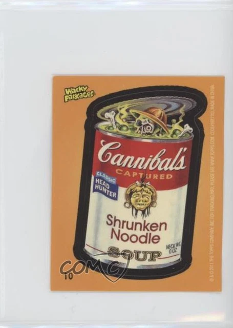 2011 Topps Wacky Packages Erasers Series 2 Shrunken Noodle #10 6f8