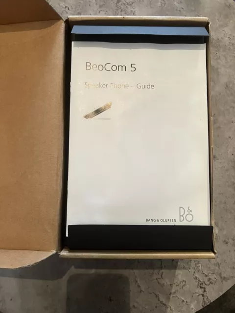 Bang & Olufsen BeoCom 5 Speaker /Charger - New!