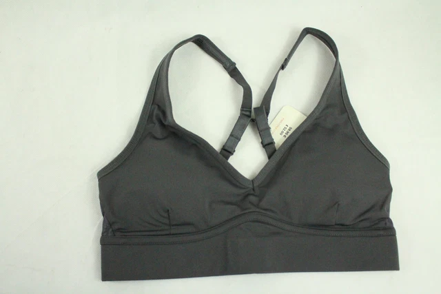 Fabletics Damen Sport BH Khloe Medium Impact Sports Bra Grau Gr.S Neu