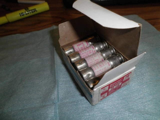 Lof de Ferraz Shawmut Tri-Onic Modèle: Tr ½ R Fusibles, 10 <