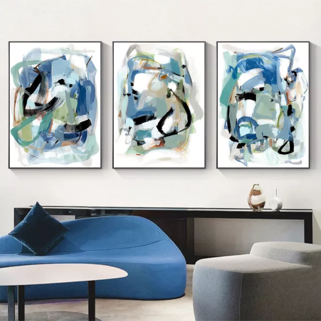 Home Hanging Decor Print Paper Canvas Wall Art Sweet Spring set of 3 Poster 3