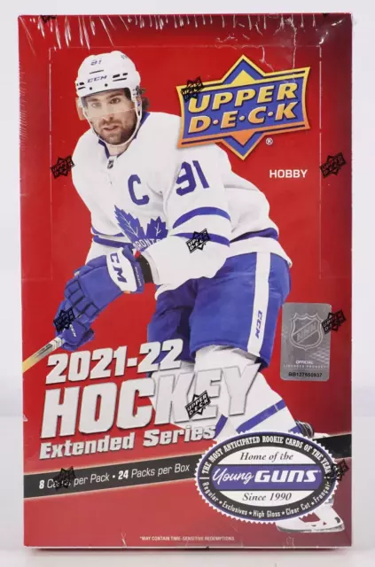 2021/22 Upper Deck Extended Series Hockey Hobby Box Sealed