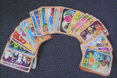 rare bear yoyo cards Spy Bear Yoyo Cards Yoyo Bear Cards Animals Misprints RARE !!!