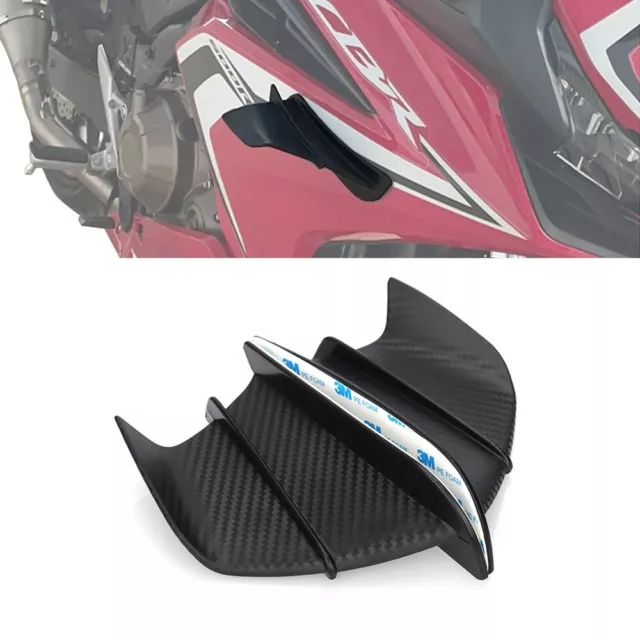 Universal All Fairing motorcycle Carbon Winglets Set downforce Gripone  Motogp