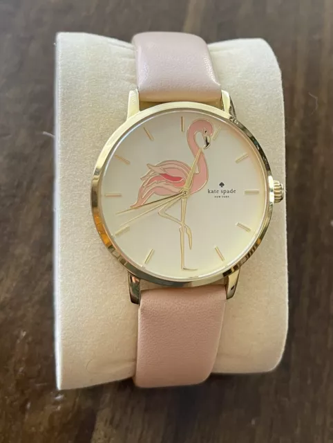 Kate Spade New York Pink Flamingo Watch Preowned