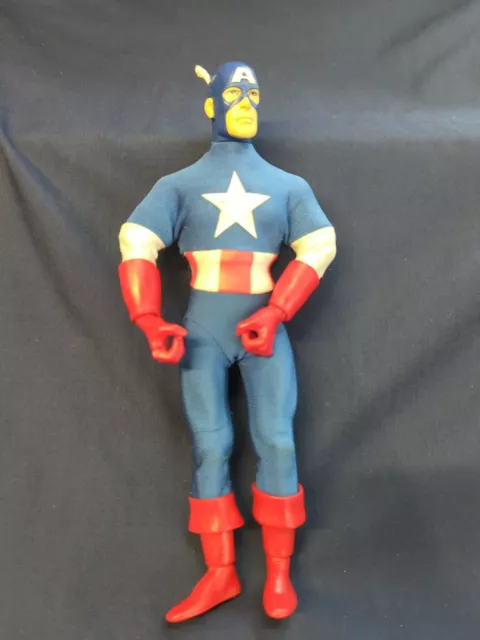Marvel Signature Series CAPTAIN AMERICA Origins Hasbro 2006 9” Figure