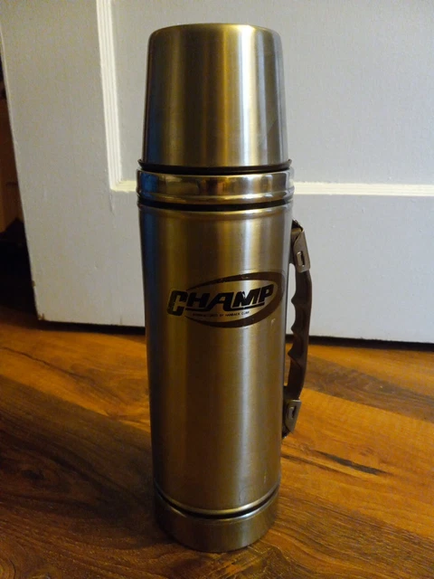 VTG 7-11 7 ELEVEN STAINLESS STEEL THERMOS Hot / Cold Coffee RARE Industrial  $19.87 - PicClick