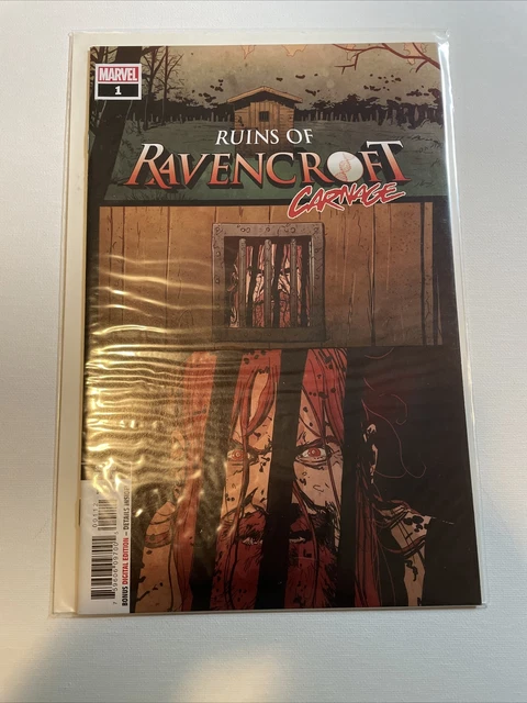Ruins of Ravencroft Carnage 1 2nd Print 1st Appearance Cortland Kasady 🩸 Beauty