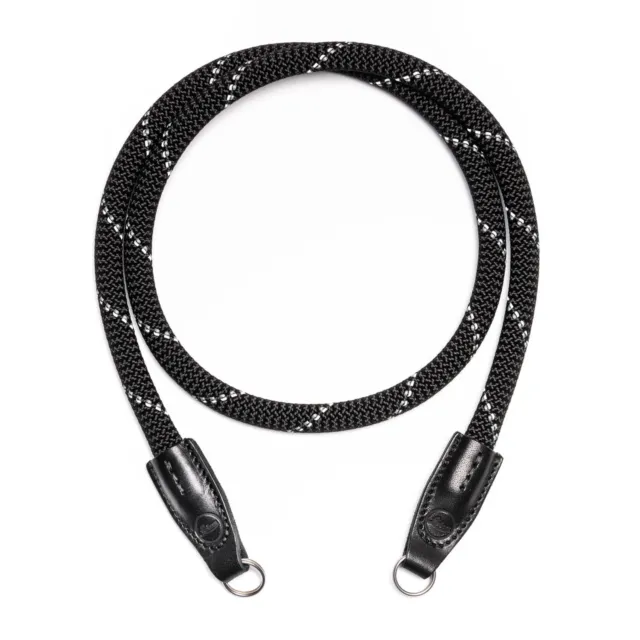 New COOPH Leica Rope Strap 126 cm / 49,6" (Black Reflective) #38098