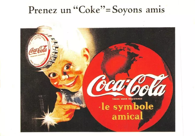 CPM-Carte Postale publicitaire-boisson Coca-Cola (120930)