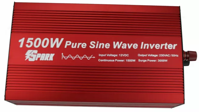 3000W (Peak)/1500W DC12V INTELLIGENTE PURO SINE WAVE POWER INVERTER display lcd 2