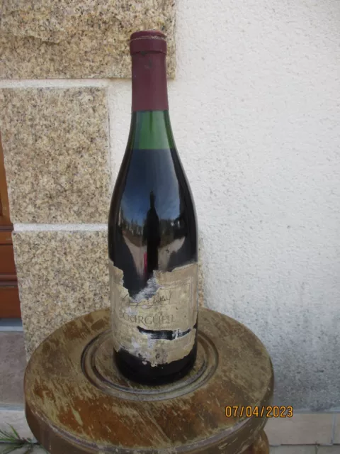 1 bouteille de bourgueil 1988