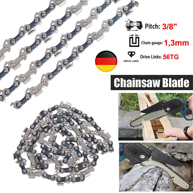 Oregon Schwert 35 Cm Mit 2 SWS Sägeketten – 3/8 52 TG 1,1 Mm, Kompatibel Mit Dolmar ES-38A & ähnlichen Motorsägen