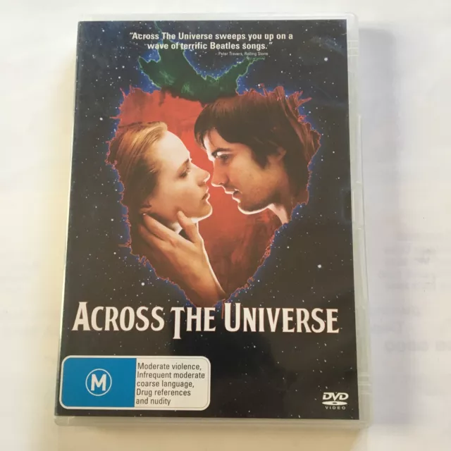 Across The Universe (DVD, 2007) Evan Rachel Wood R4 Drama FREE POST