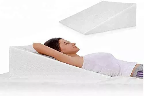 Foam Wedge Pillow Or Cover For Acid Reflux Back Support Snoring