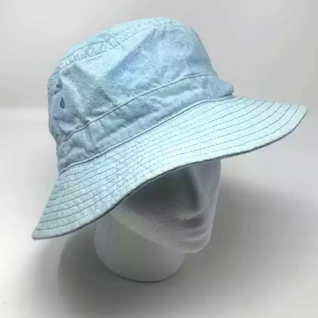 Hat Attack Chambray Packable Bucket Hat NWOT