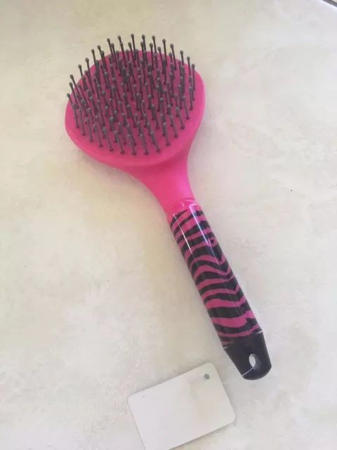 Roma Mane & Tail Brush for Horses - Zebra Print