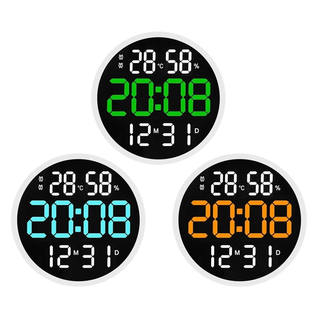 Calendrier Perpétuel Mural TWEMCO BQ-12A - Blanc Et Noir - Mouvement Quartz - Fabriqué Au Japon