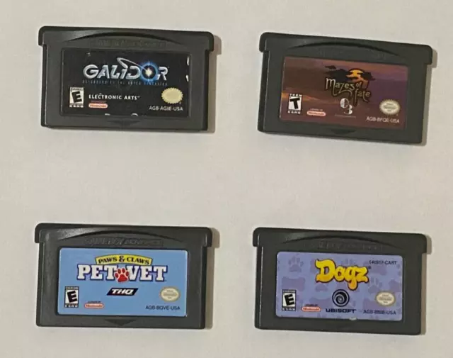 2 Games Lot Nintendo Game Boy Advance GBA Dexter's Laboratory & Pet Resort