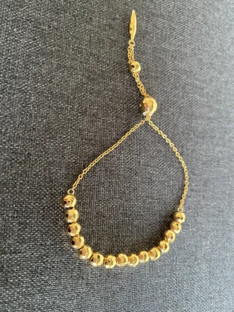 Gorjana Laguna Adjustable Gold Bracelet