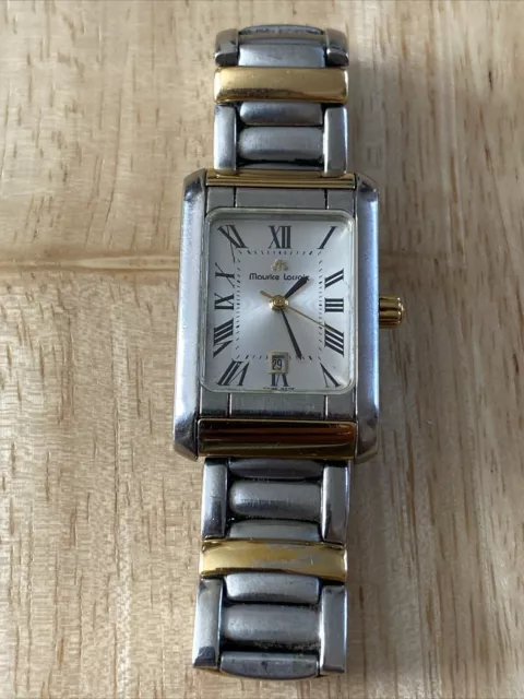 Maurice lacroix tank watch 2025