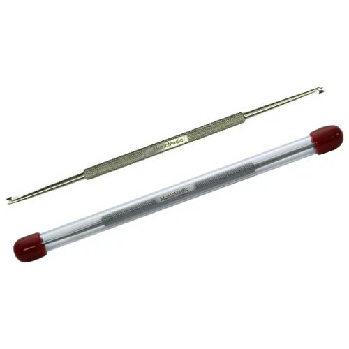 Double Sided Spring Hook for Woodwind Repair. Large Tip for Saxophone and Flute