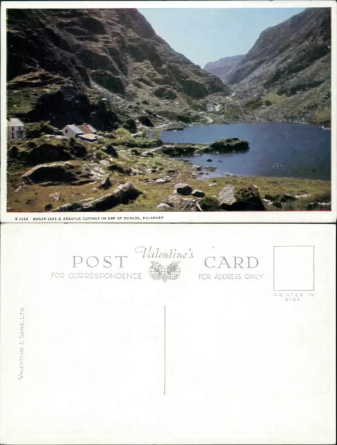 Killarney Auger Lake & Arbutus Cottage In Gap of Dunloe R3534 Valentines