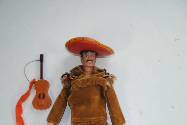 THE LONE RANGER Marx Toys 1973 - lot poupées & accessoires Tonto Butch Gabriel EUR 39,99 - FR