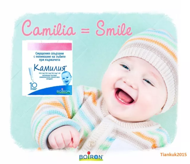 Camilia Boiron Baby Teething Relief,10x1ml oral doses