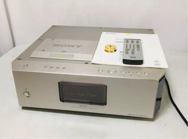 Opération Confirmed Sony Scd-1 SACD Lecteur Avec Stabilisateur Aussi Works 0310