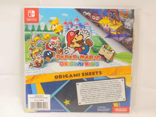 Paper Mario : The Origami King - Nintendo Switch - CASE ONLY - No Game