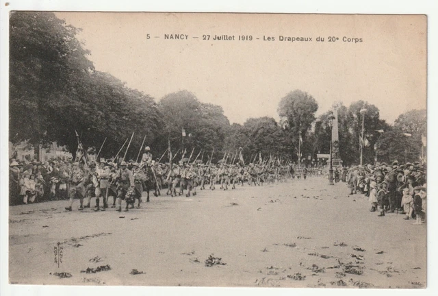 NANCY - CPA 54 - Military Life - Return of the 20th Army Corps July 1919 30