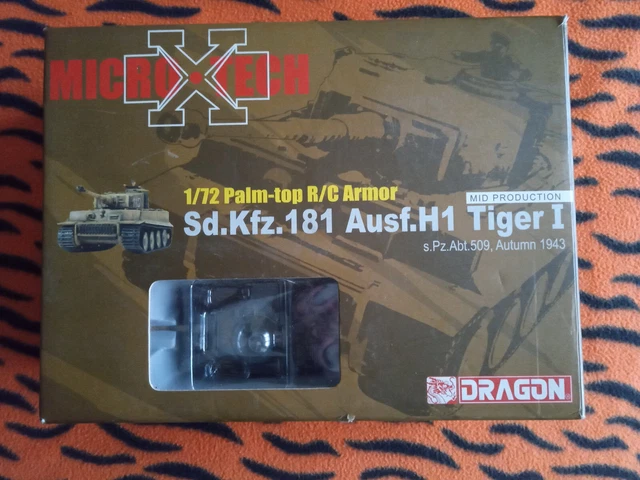 Char Allemand Tigre I Commande à distance RC Avec Fonction Tir et Fumée et Son