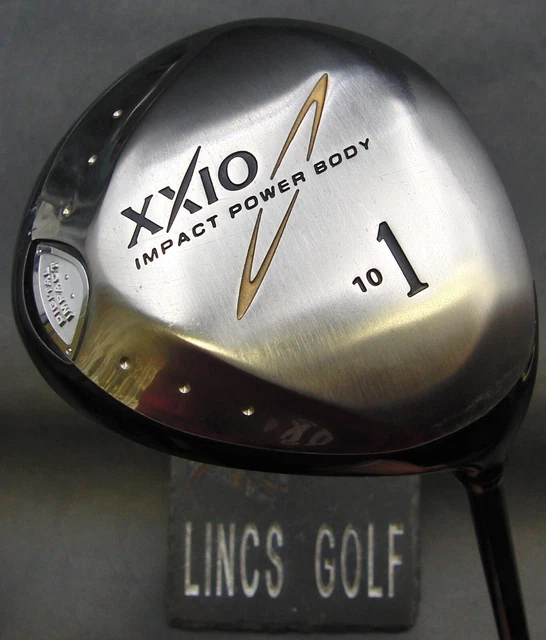 XXIO Impact Power Body 10° 1 Driver Regular Graphite Shaft Nexgen Grip + HC