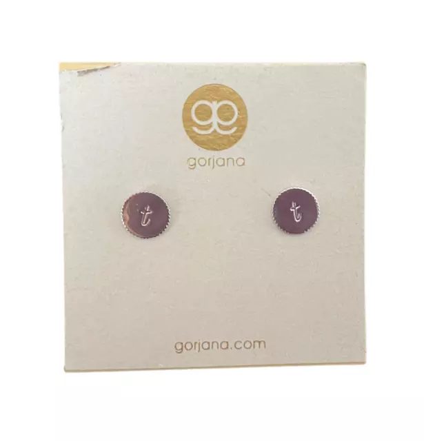 Gorjana Women's Silver t Stud Earrings J1055 2