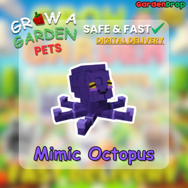 What Does The Mimic Octopus Do In Grow A Garden | MobileMatters