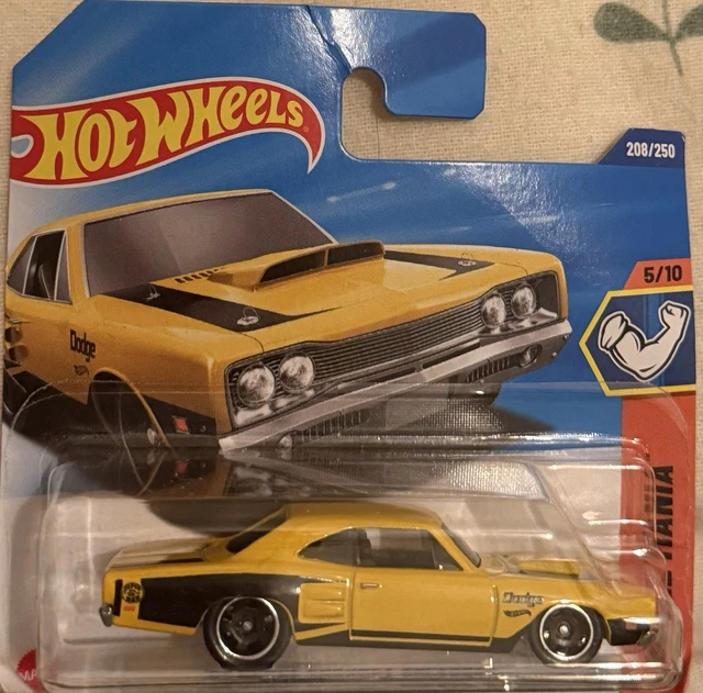 Voiture Miniature Hot Wheels 2008 '69 Dodge Coronet Super Bee Blanche - N°005/196 - NEUVE