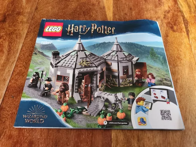 Lego Instruction Booklet 75947 Harry Potter Wizarding World Instructions Codex