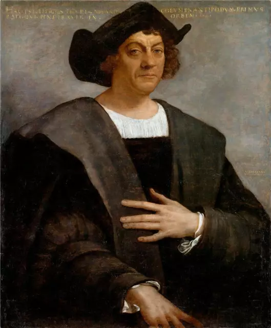 CHRISTOPHER COLUMBUS GLOSSY POSTER PICTURE BANNER PRINT PHOTO explorer 8024