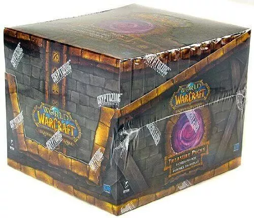 WORLD OF WARCRAFT WOW TCG 2011 DUNGEON TREASURE PACK BOX (24 Packs) SEALED