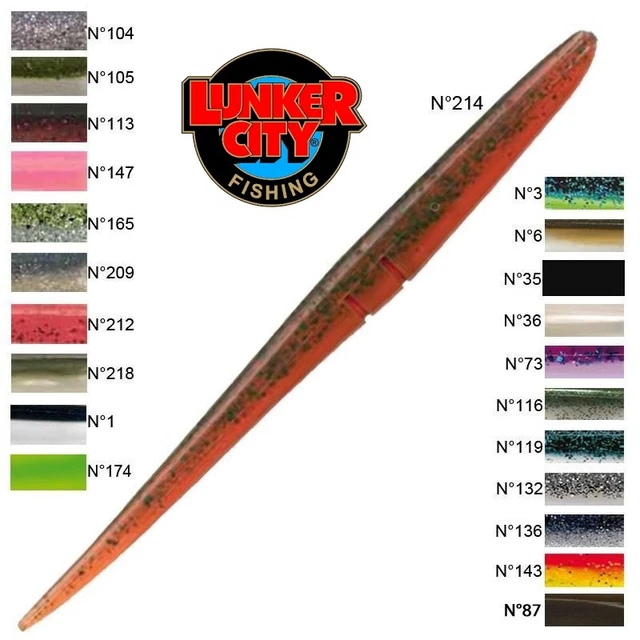 Leurres souple illex nitro soft jerk lightning slim 250 - Sport & Plein air